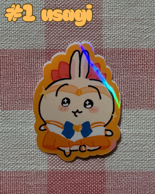 whimsy moon guardian stickers !