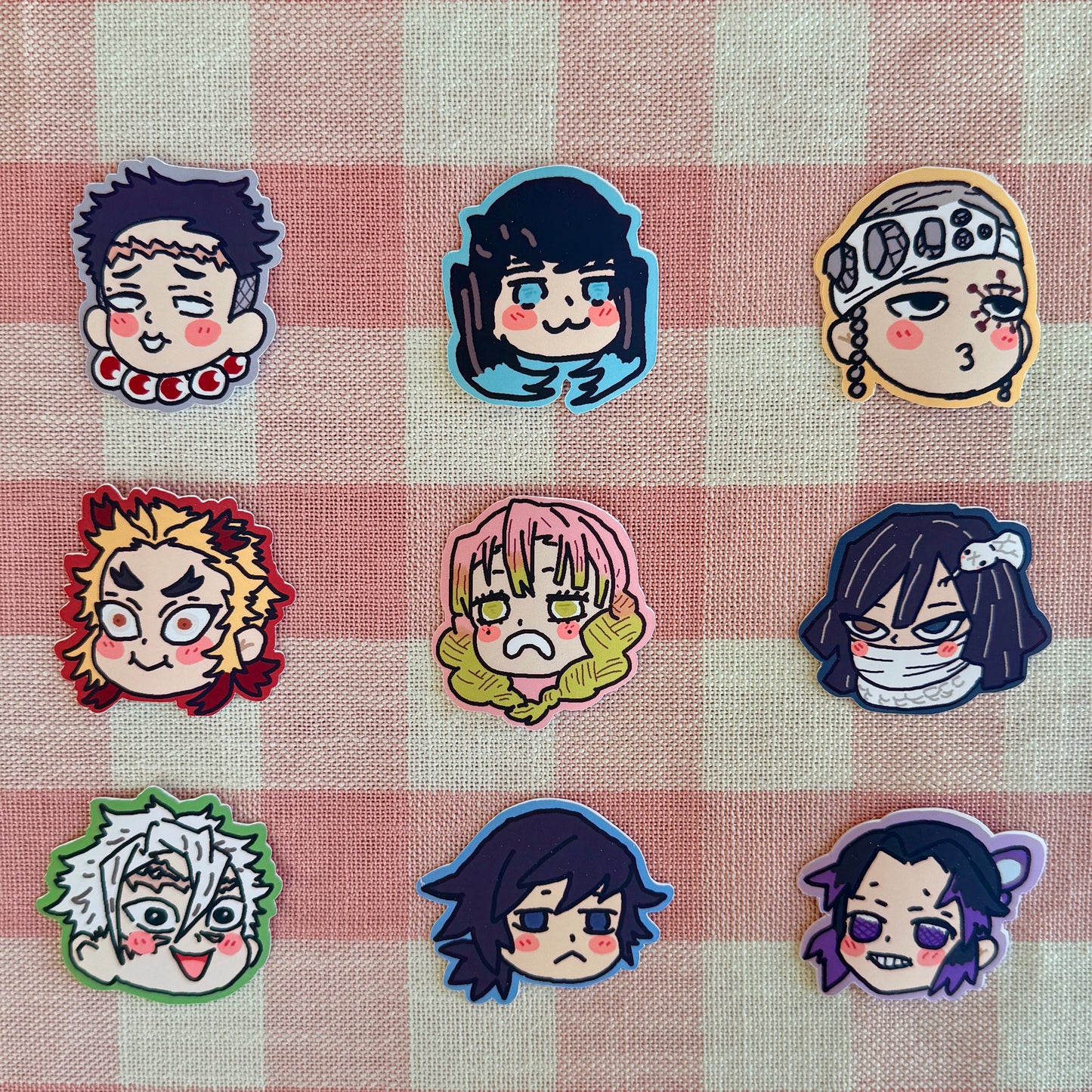 hashira stickers !
