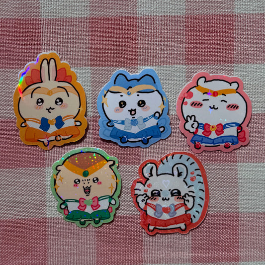 whimsy moon guardian stickers !