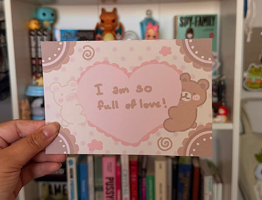 my heart is so full of love !