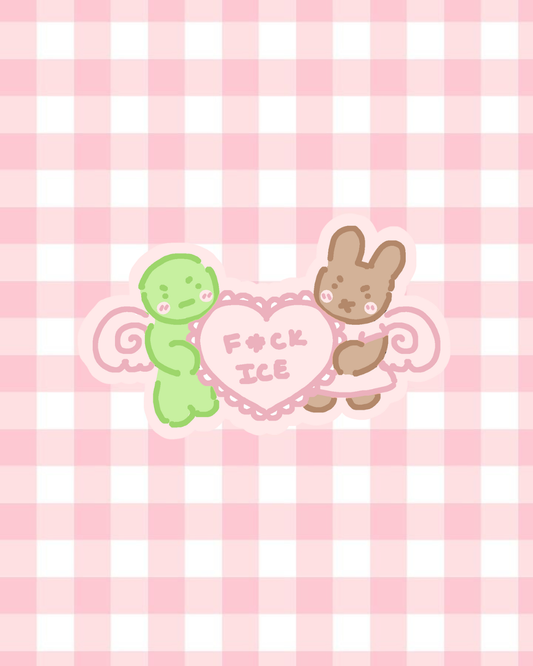 ICE OUT sticker !!