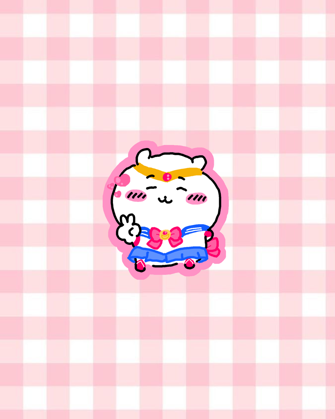 whimsy moon guardian stickers !