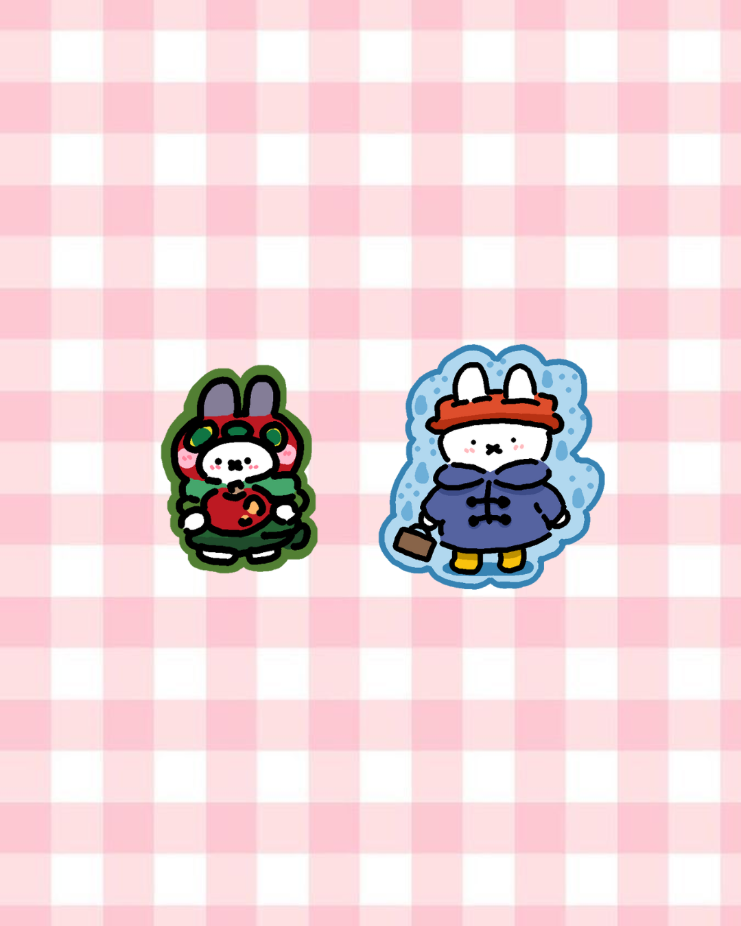 bunny storybook stickers !!