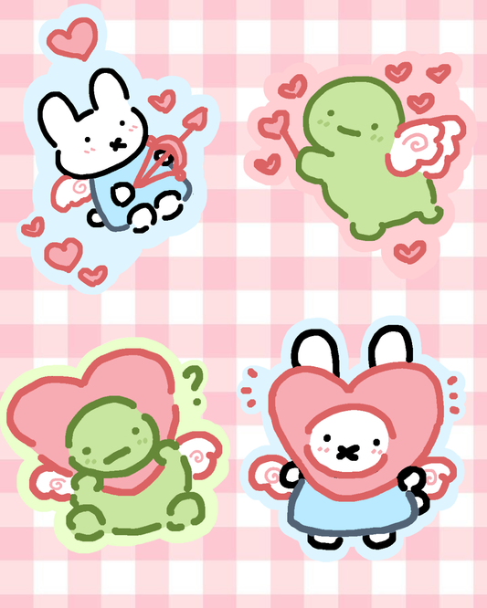 valentines day stickers !!