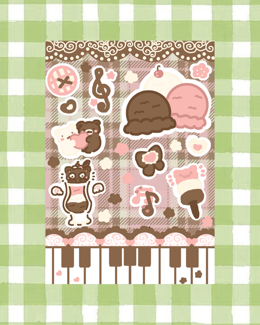 Neapolitan sticker sheet !
